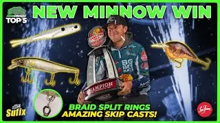 Spotlight Minnow, Braid split rings, Lipped over lipless? Top 5 of the Week in Bass Fishing