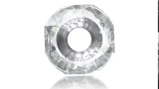 Swarovski 5928 Crystal 14mm BeCharmed Helix Bead Austria