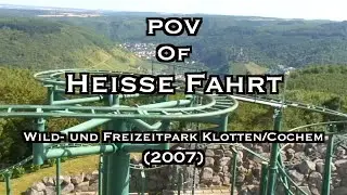 POV of Hei&szlig;e Fahrt - Wild- und Freizeitpark Klotten/Cochem - 2007