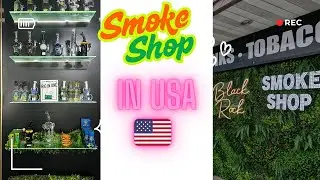 Typical Legal Smoke Shop In United States , Nashe Hi Nashe America Me🤣