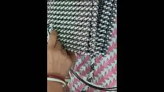 Handle Making #plastic wire bag making #baisali crafts 💐⭐️💐