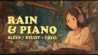 Lo-Fi Piano & Rain 🌧️ | Relaxing Music for Study, Sleep & Focus