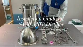 Installation Instructions for SV30 Crystal Column Distiller