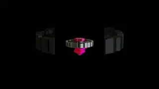 Dark Wolf 3D Model #shorts #beyblade #3dmodel
