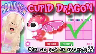 ❤️🩷Обмен АБСОЛЮТНО НОВОГО Купидона Дракона в Adopt Me!! WFL?!?❤️🩷