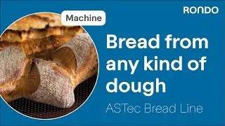 Industrial bread production with RONDObot! | RONDO ASTec Bread Line