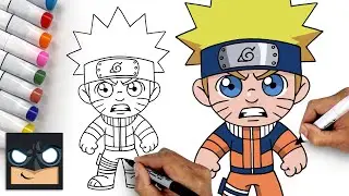 How To Draw Naruto | Draw & Color Tutorial