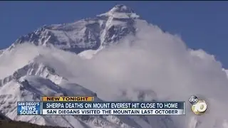 Sherpa deaths on Mount Everest hit close to home for San Diegans