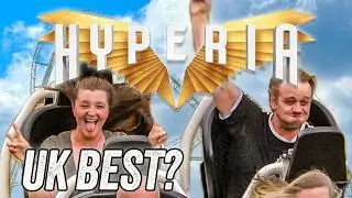 We Finally Ride Hyperia! Thorpe Park Golden Day