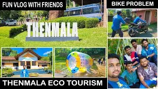 Thenmala Eco Tourism - Fun Vlog with Friends & Subscribers 💖 Bike Problem 😭 Very much depressed 😔