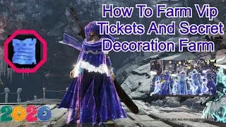 How To Farm Vip Tickets and Secret Decoration Farm Guide