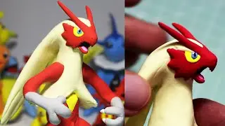 Pokémon Clay Art - Blaziken