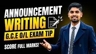  For O/L students, Announcement -2