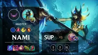 Nami Support vs Soraka - EUW Master Patch 12.5