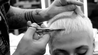 Hairfucker.Suprematism. Step-by-step creative cut & color.