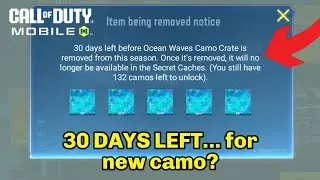 CODM Removing Ocean Waves Camo Soon and JOKR Launcher Update