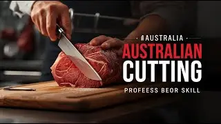 &ldquo;AU Topside Beef Cutting & Weighing | Butchery Skill Daily Vlog&rdquo; #meatprocessing 