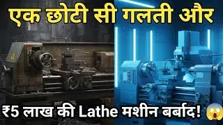 Lathe Machine की लाइफ 10 साल कैसे बढ़ाएं?Lathe Machine Maintenance नहीं किया तो पछताओगे! 🛠️ 