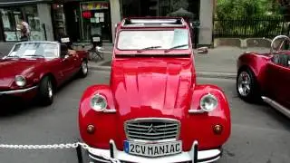 1986 Citroen 2CV 6 Exterior and Interior - Saint Catherine Street, Montreal, Quebec, Canada