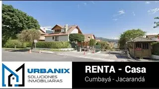 RENTA - CASA EN CUMBAYÄ