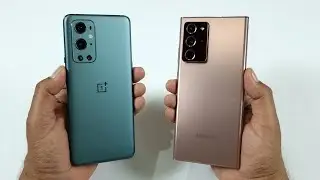 Oneplus 9 Pro vs Samsung Note 20 Ultra Speed Test & Camera Comparison