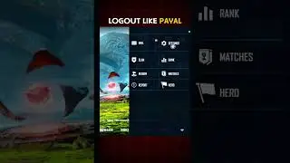 Logout Id In Bgmi Like Payal Gaming || #bgmi #pubg