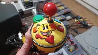 Jakks Pacific Pac Man Portable Retro Games Console Test 8 Titles