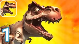 Dino.io 3D - Gameplay Walkthrough Part 1 Dino Survival ( iOS, Android )