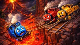 🚂 Головоломка «Поезд-экспресс» (Уровень «Вулкан») | Геймплей на Android, Эпизод 546
