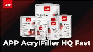 APP AcrylFiller HQ Fast 4:1 | Apprêt acrylique bi-composant à séchage rapide (FR)