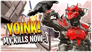I kept stealing kills from SoaR Kobi.. (Apex Legends)