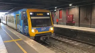 Metro X'Trapolis Departing Flinders Street Station to Alamein