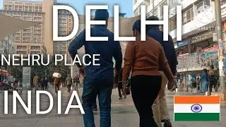 Walking In Nehru Place🇭🇺 | New Delhi | South Delhi | Walking Around Nehru Place | India | Bharat 