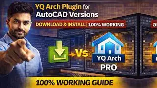 YQarch Plugin For All Autocad Versions Download And Install | 100% working |  step by step guide