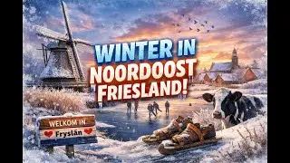 Winter in Noordoost Friesland