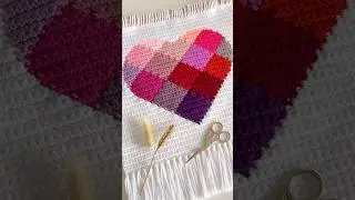 Which one is your favorite geo heart? #crochet #crochettutorial #crocheting #crochetpattern #yarn