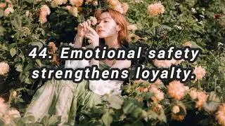Why Girls Value Emotional Safety | Psychology Facts 