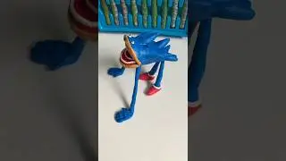 Shinic#sonicthehedgehog#sonic exe#art#plasticine#SHAOS#evanimas