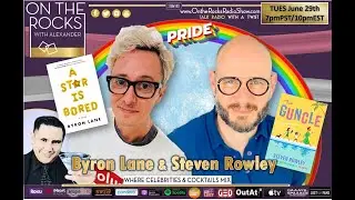 Pride Month Finale with Authors Steven Rowley (The Guncle) & Byron Lane (A Star is Bored)