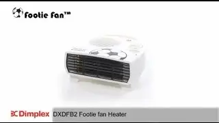 Dimplex Footie Electric Fan Heater - Perfect For Kids' Rooms