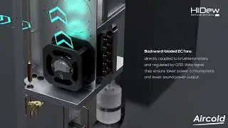 Aircold HIDEW CCV wine cooling unit
