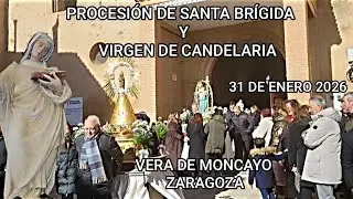 PROCESIÓN DE LA CANDELARIA Y SANTA BRÍGIDA 2026, VERA DE MONCAYO, ZARAGOZA.