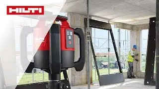 DEMO van de PR 3 roterende laser - Nivelleringstijd