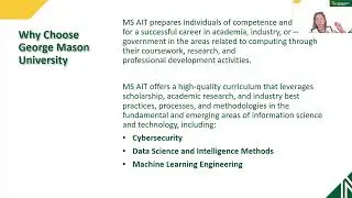 MS in Applied Information Technology Virtual Open House