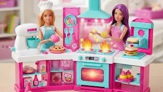 6 minutes unboxing satisfying ASMAR Kitchen set review |  play with toys satisfying sounds |