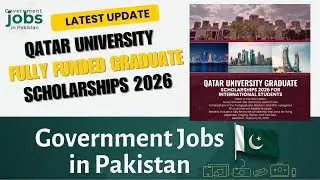 Qatar University Scholarship 2026 | Fully Funded Masters & PhD in Qatar