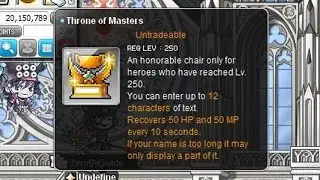 [GMS] MapleStory Level 250 Quest Completed