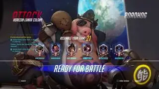 Overwatch Gameplay on New map Horizon