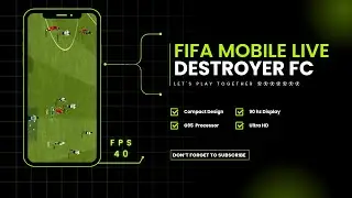 FIFA MOBILE LIVE | HEAD TO HEAD MATCHES | DestroyerFC #fifa #fifamoblie #ronaldo