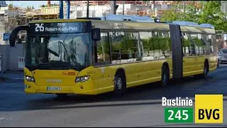 BVG | Mitfahrt Bus 245: S+U Zoologischer Garten - Robert-Koch-Platz | Scania Citywide LFA GN16
